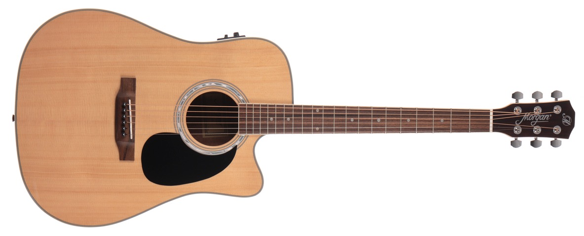 Morgan w121sce n Western gitaar met element