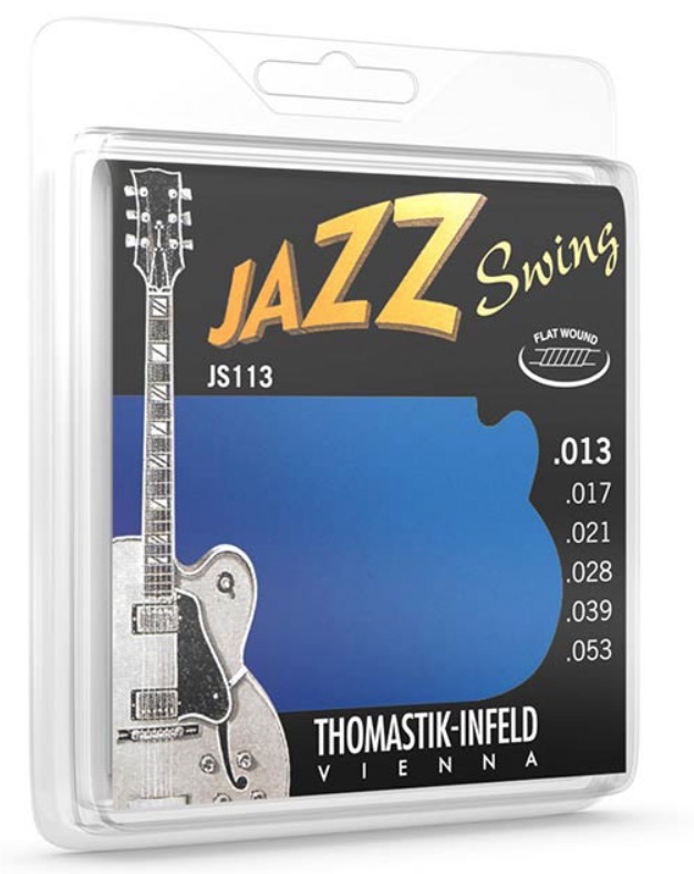 Thomastik THJS-113  Flatround set voor elektrische gitaar