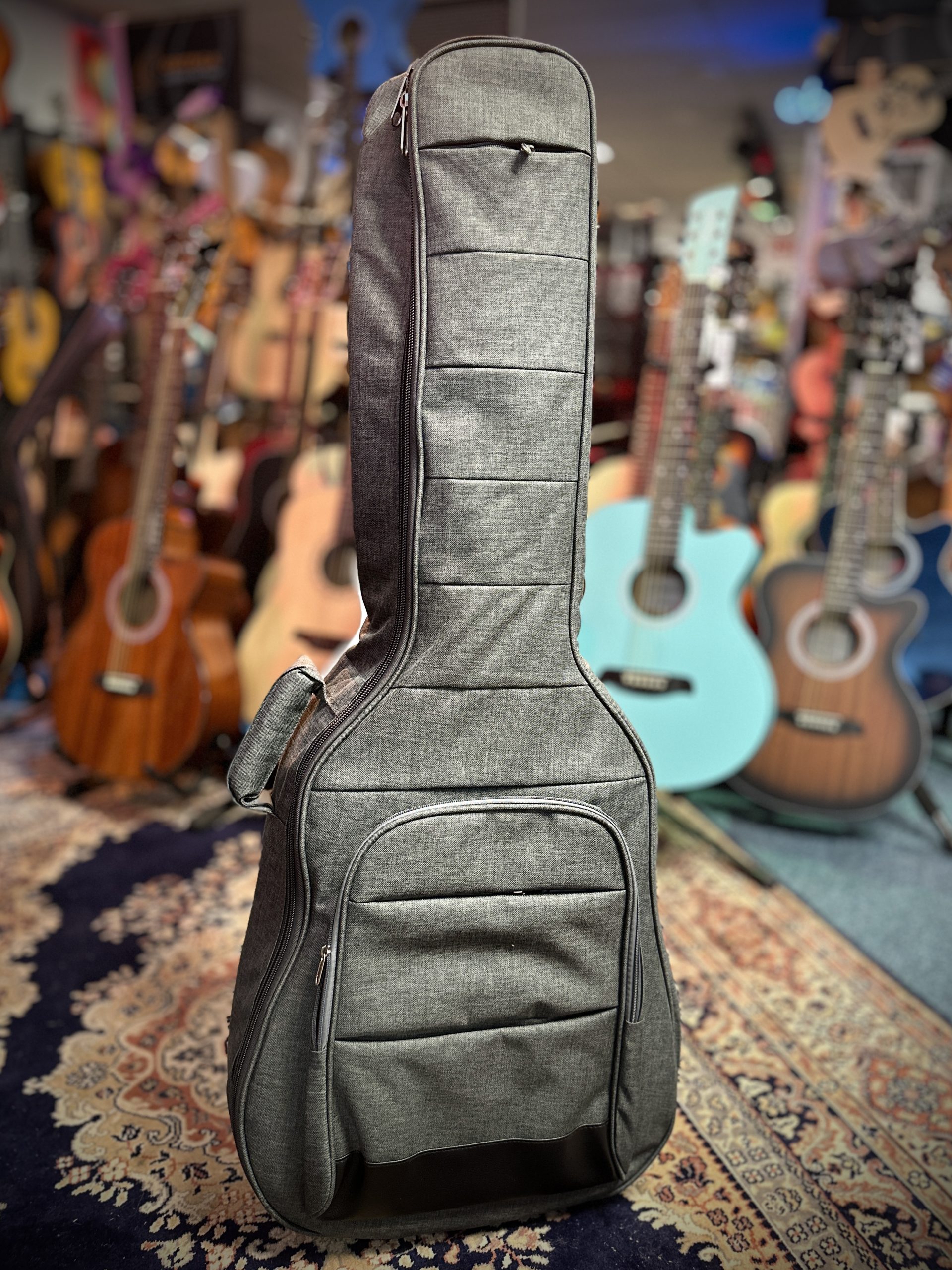 Blackhorn 15 mm gy deluxe Tas voor acoustische gitaar