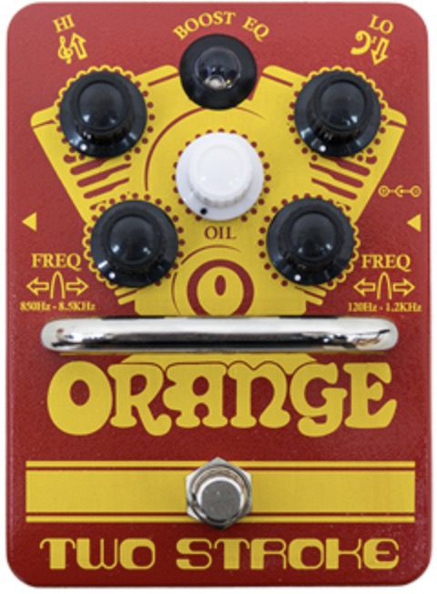 Orange Two Stroke Boost with EQ Equalizer