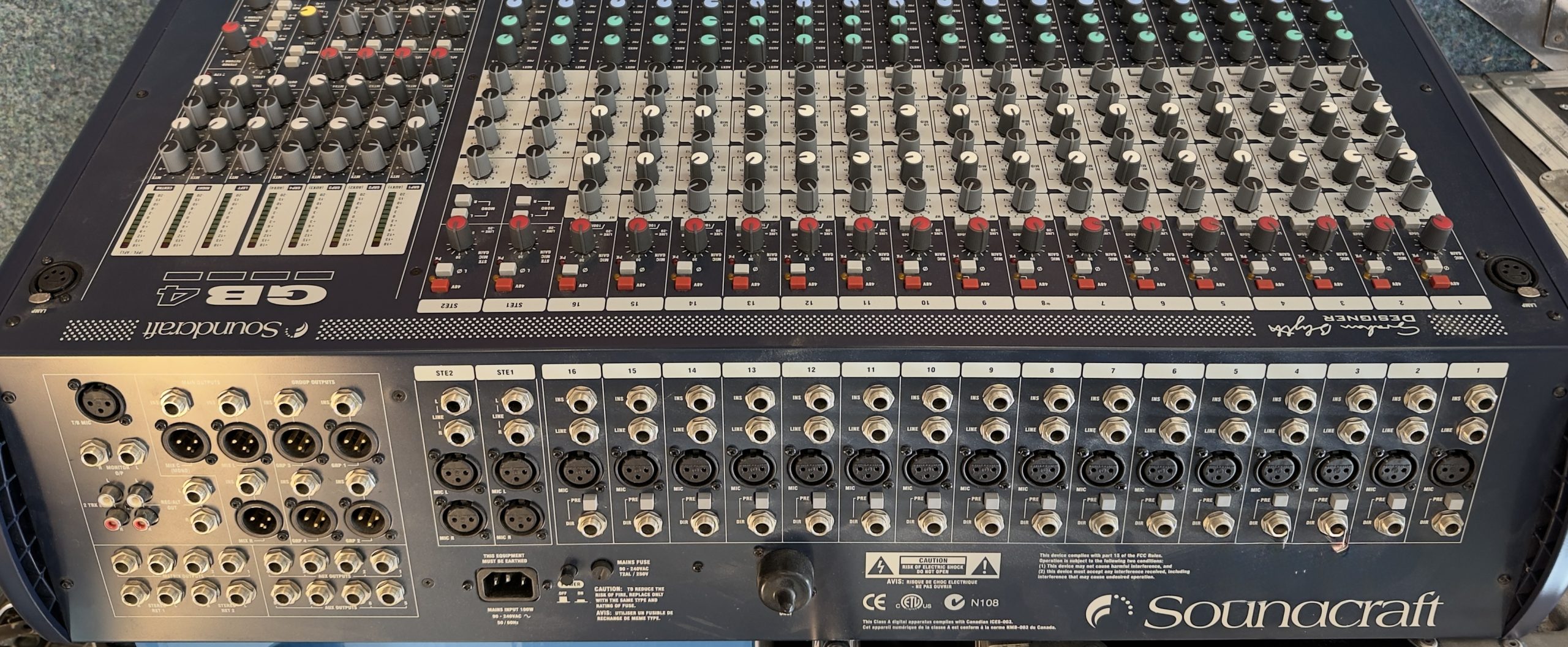 Soundcraft GB4 Desktop mixer