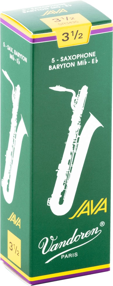 Vandoren (baryton) SR3435 Java 3½ Java riet