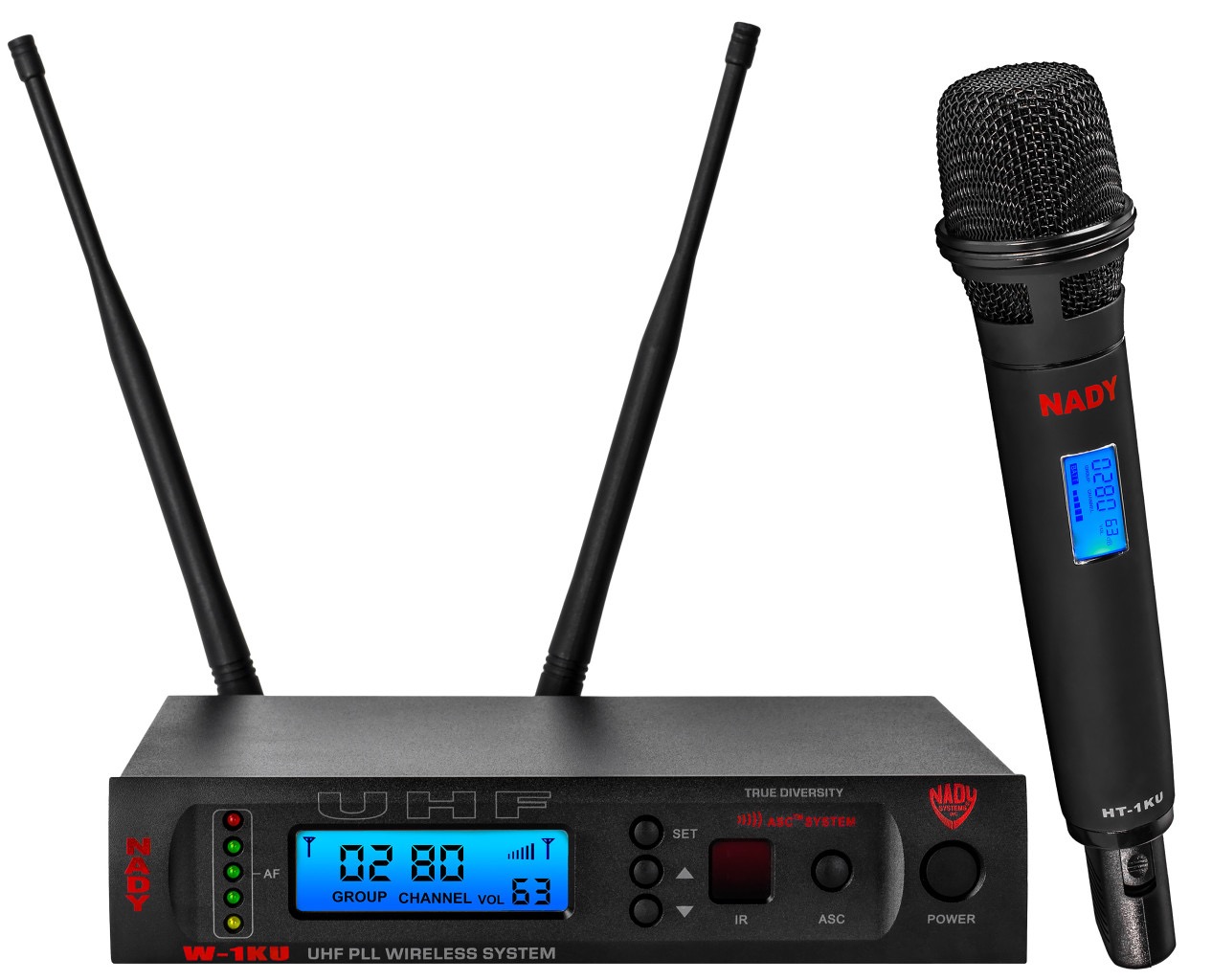 Nady W-1KU HT-EU1 Handheld Handheld microfoon set