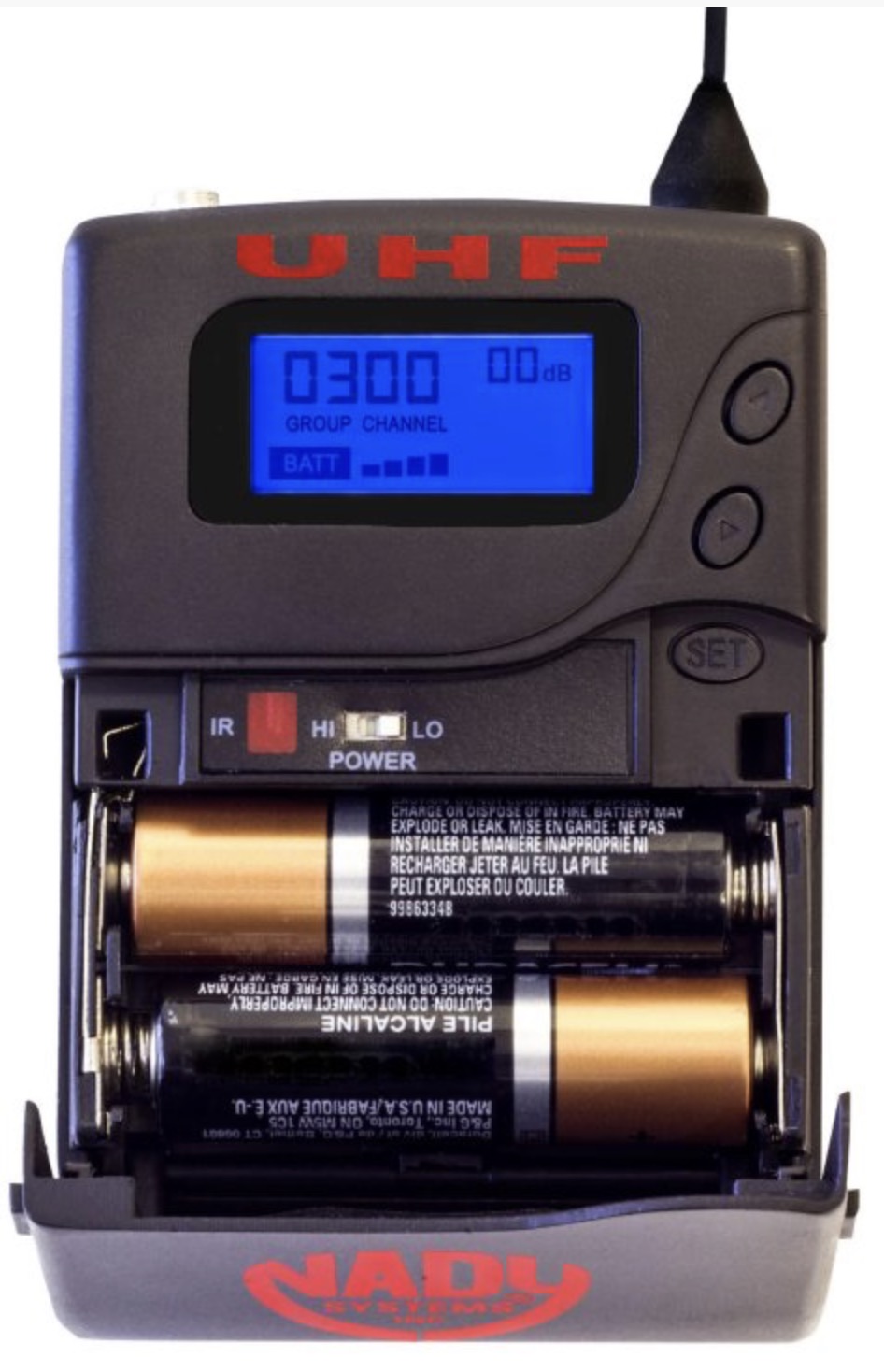 Nady W-1KU GT-EU1 Beltpack Beltpack set