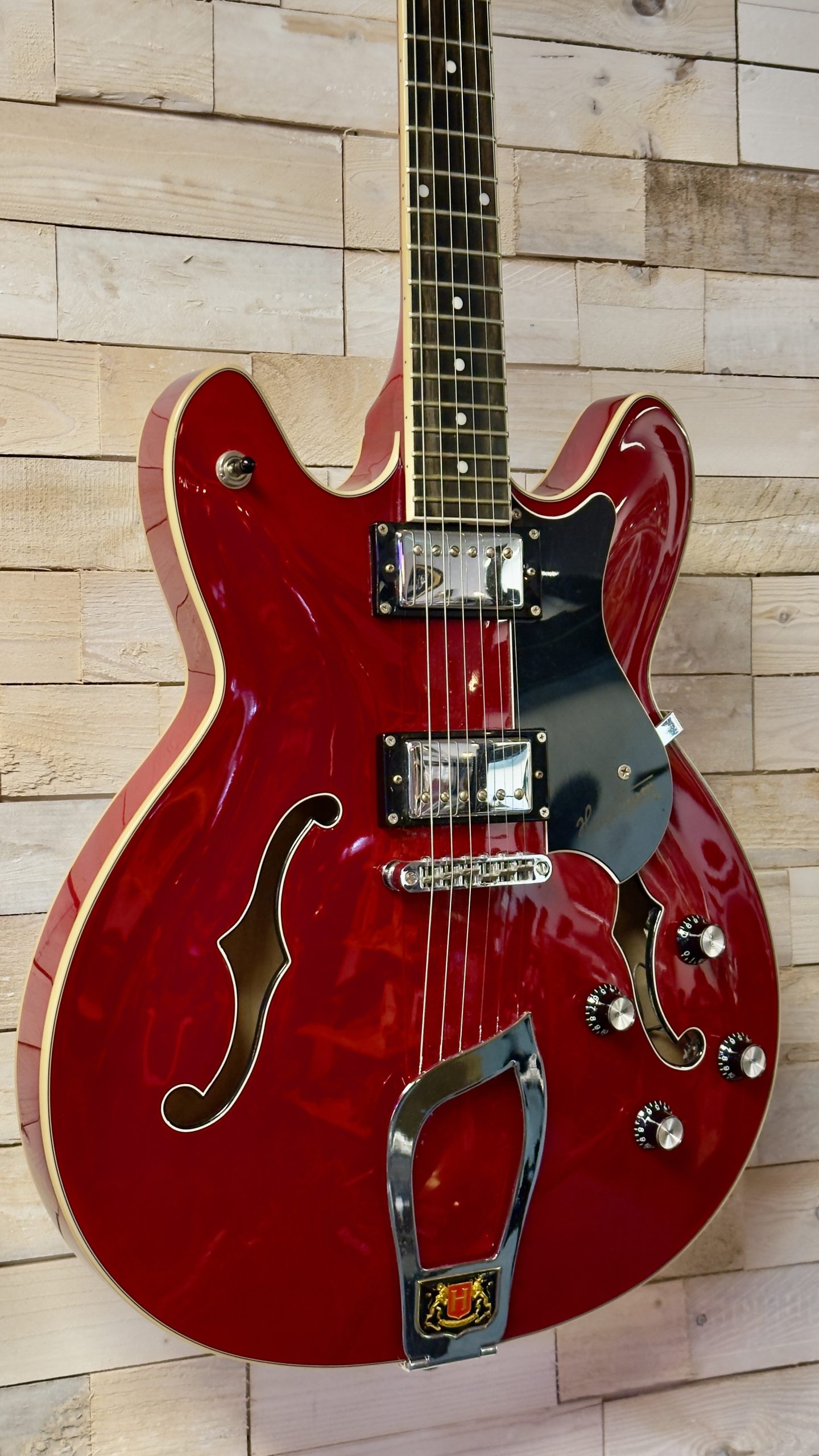Hagstrom Viking TC Semi accoustische gitaar