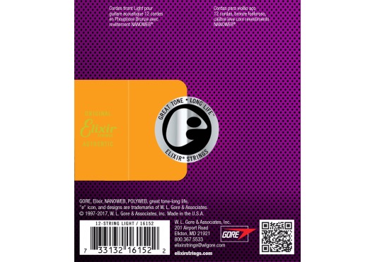 Elixir 16152 Nanoweb Extra Light 0.10 Set voor western gitaar