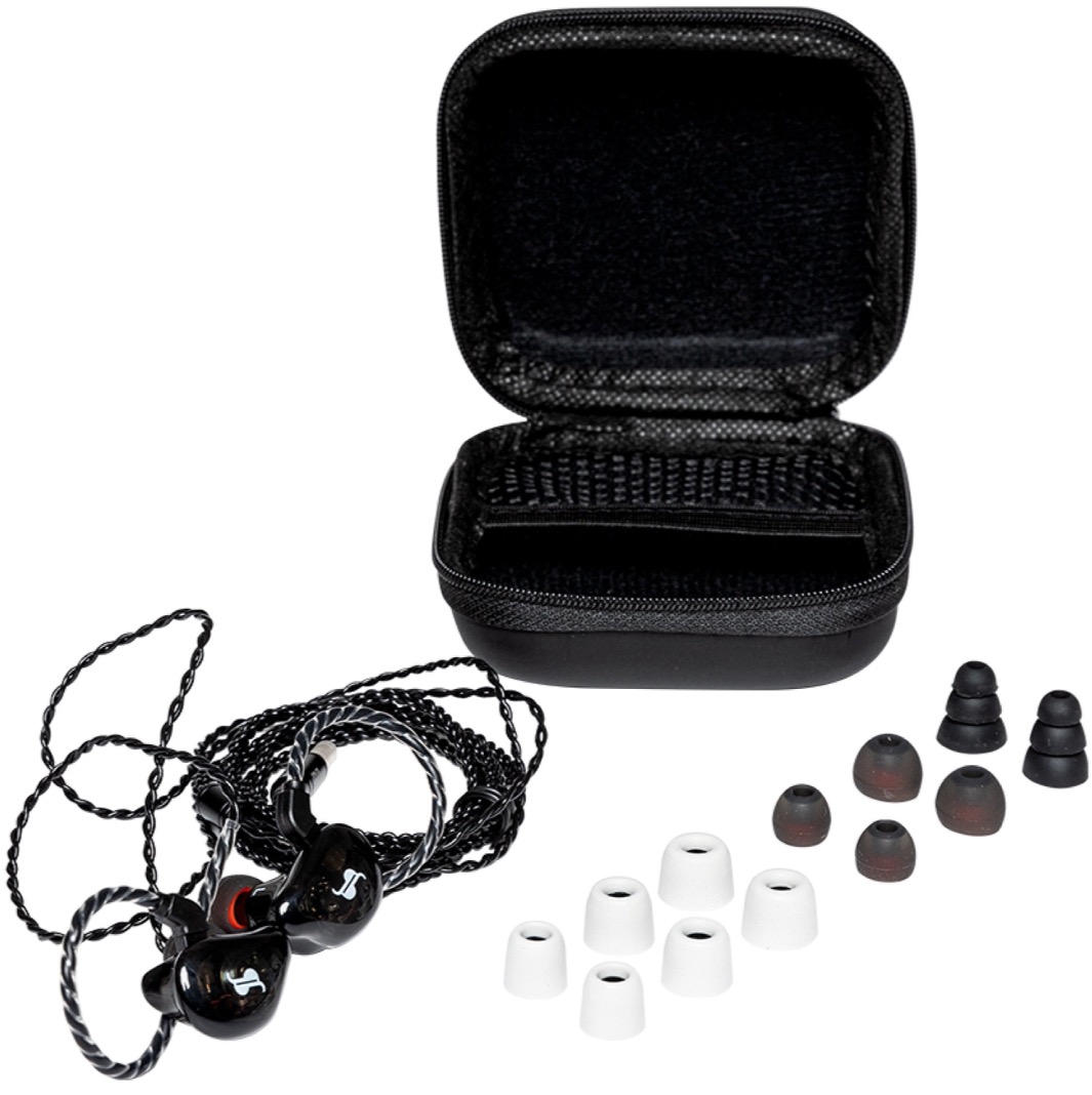 Stagg SPM-235 bk In-Ear hoofdtelefoon
