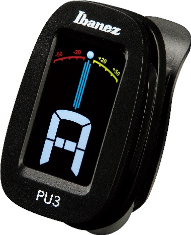 Ibanez PU3-BK Clip tuner