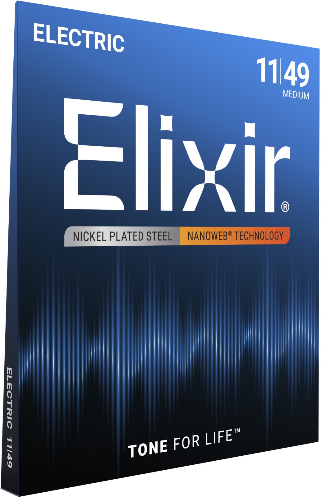 Elixir 12102 Nanoweb Medium 0.11 Set voor elektrische gitaar