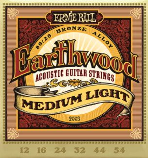 Ernie Ball Earthwood 0.12 0.12 Set voor western gitaar
