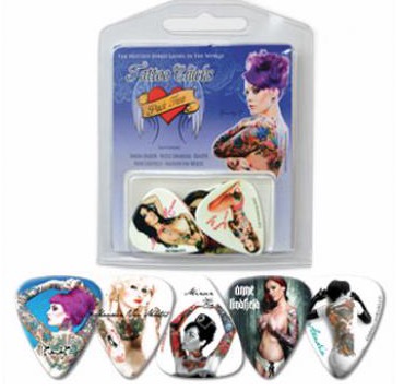 Ga Picks Tattoo Chicks Pack 2 TTC2402 0,8mm