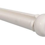 Blackhorn Black 'n pearl 5mm Kamstekker wit met stip