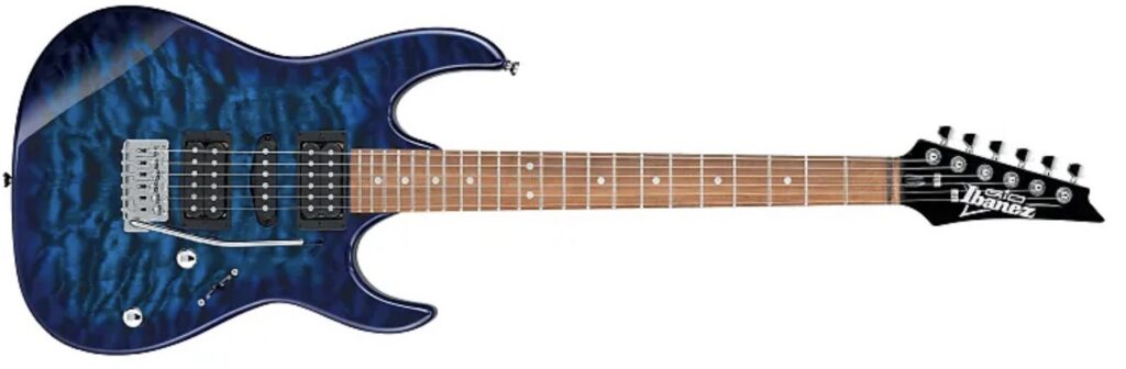 Ibanez GRX70QATBB Electrische gitaar