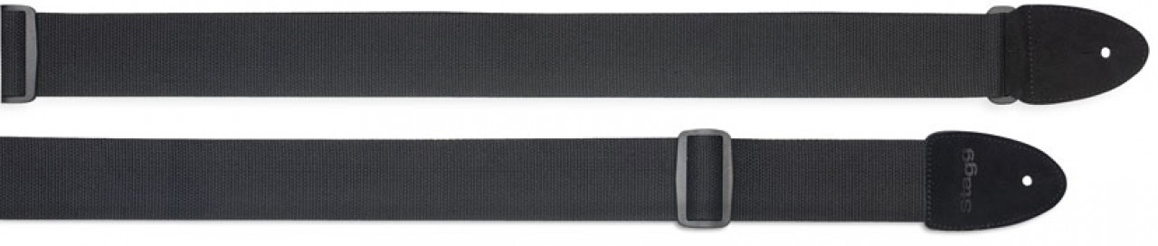 Stagg SNV5 BK Deluxe Stoffen gitaarriem