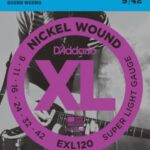 D'Addario EXL120 0.09 Set voor elektrische gitaar