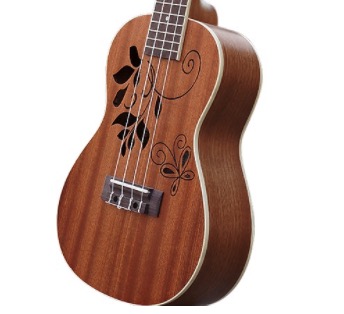 Blackhorn Concert Leaves Dark Concert ukelele