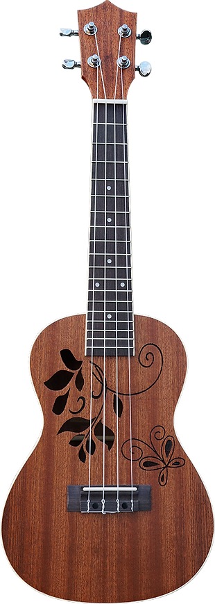 Blackhorn Concert Leaves Dark Concert ukelele