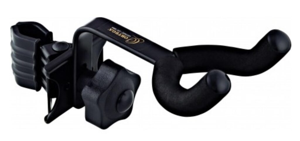 Ortega OMUH-bk ukelele standhanger - gitaarhaak muurbeugel Halshouder