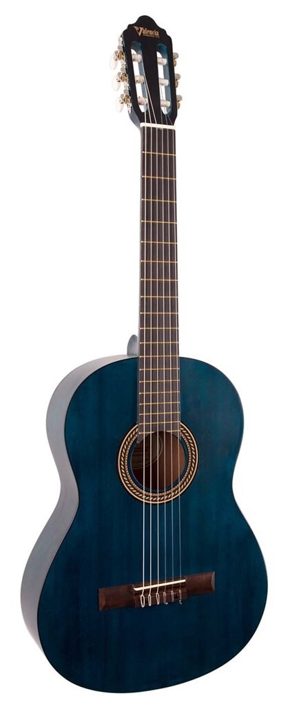 Valencia VC204 TBU deluxe Klassieke gitaar