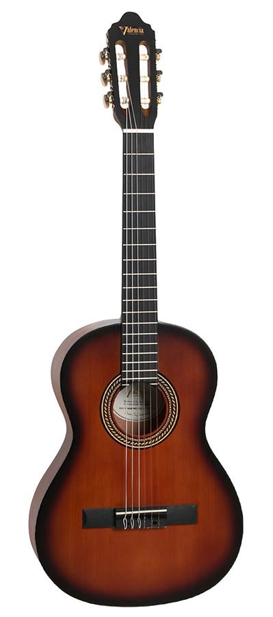Valencia ¾ VC203 CSB dlx ¾ Klassieke gitaar