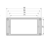 Boston HCS3050IV Element raampjes