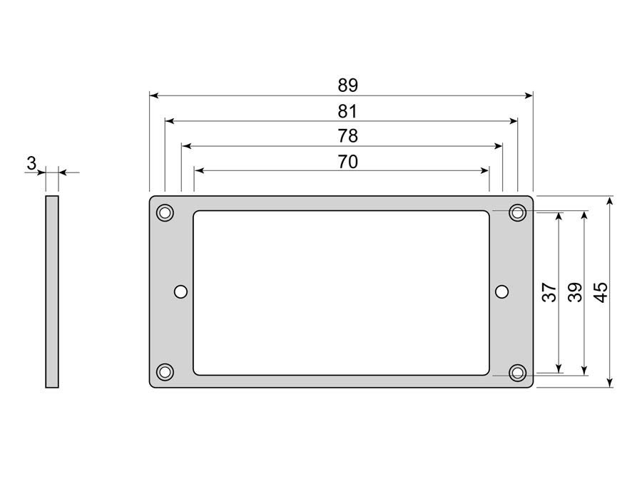 Boston HF3030IV Element raampjes