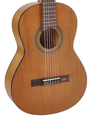 Salvador Cortez ⅞ CC06sn Signorita cedar top ⅞ Klassieke (Signorita) gitaar