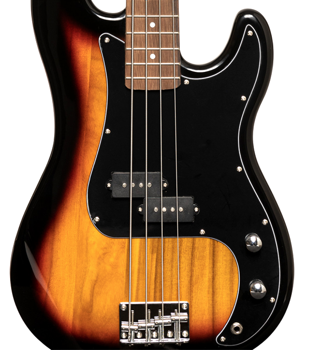 Stagg SBP30 dlx snb 4 snarige basgitaar