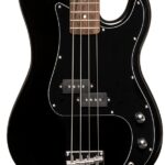 Stagg SBP30 dlx blk 4 snarige basgitaar