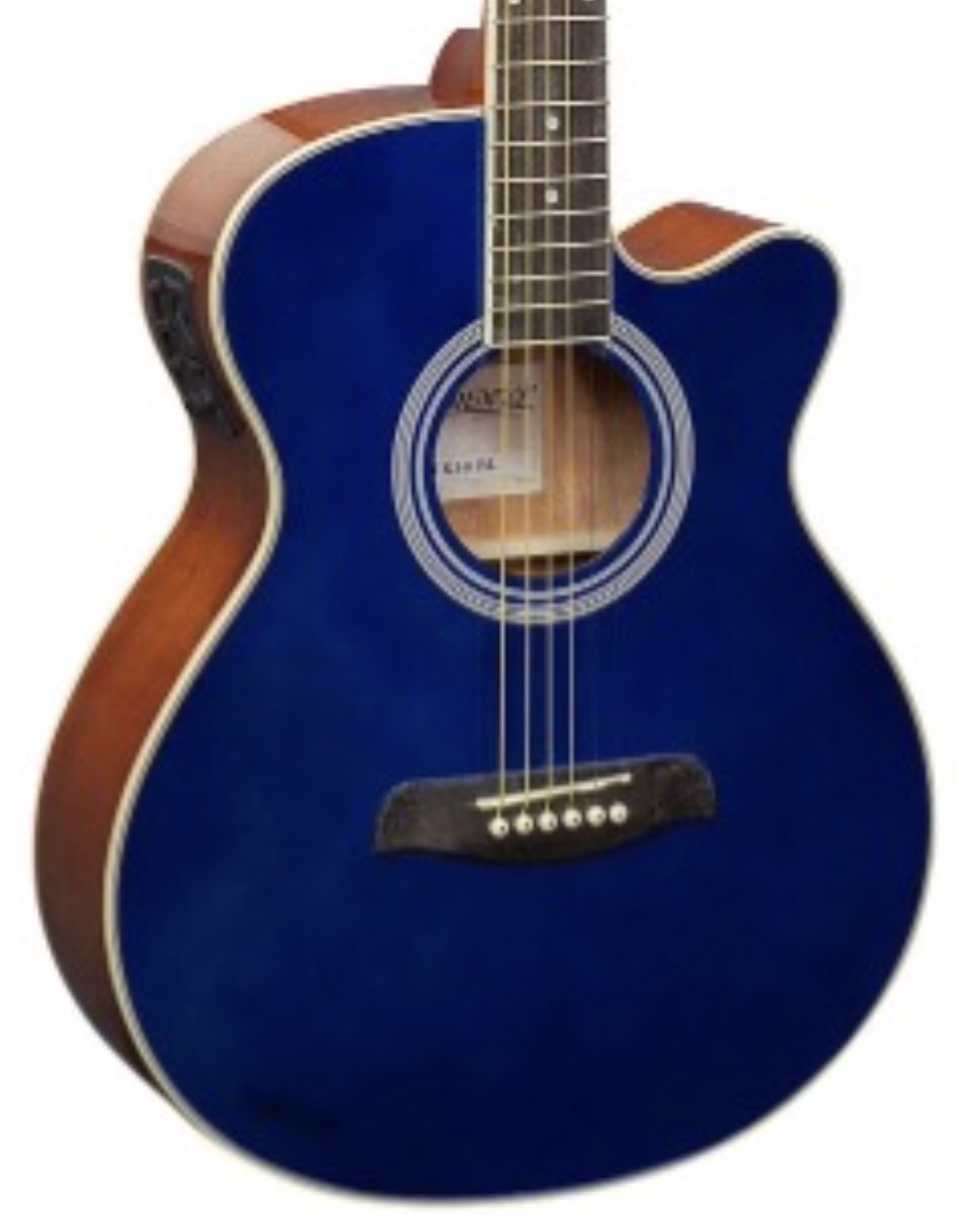 Brunswick BTK50BL deluxe Western gitaar met element