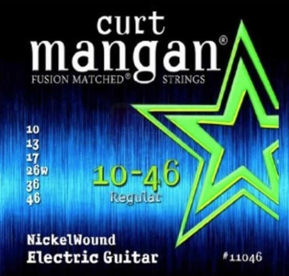Curt Mangan Fusion Matched 11046 0.10 Set voor elektrische gitaar