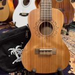 Blackhorn BHC1-Mah Lasered Rosette Concert ukelele