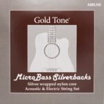 Gold Tone MBLNS Micro bass silverbacks Set acoustic 4 string bassnaren