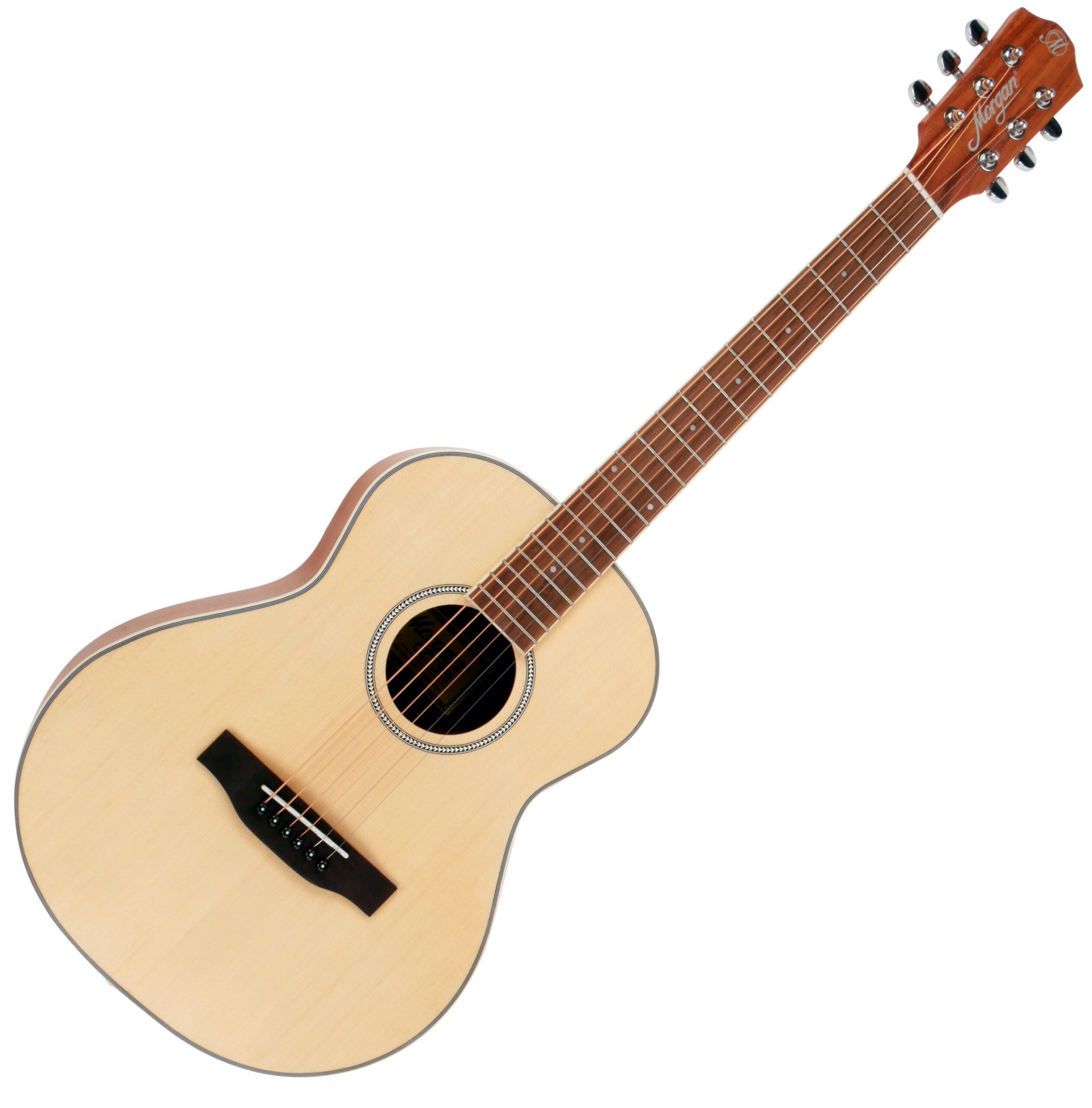 Morgan W111 nat koa ¾ Western gitaar