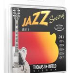 Thomastik JS111 Jazz Swing Flatround set voor elektrische gitaar