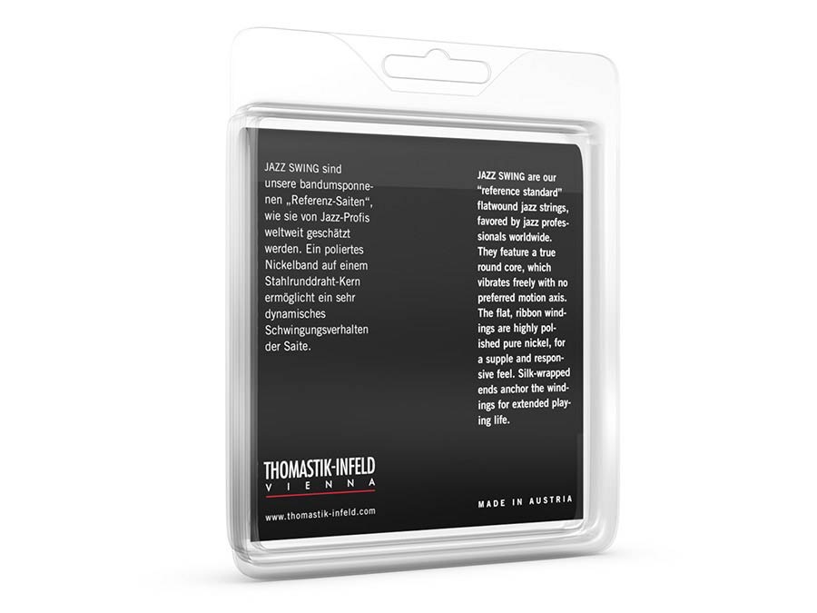 Thomastik JS110 Jazz Swing Flatround set voor elektrische gitaar