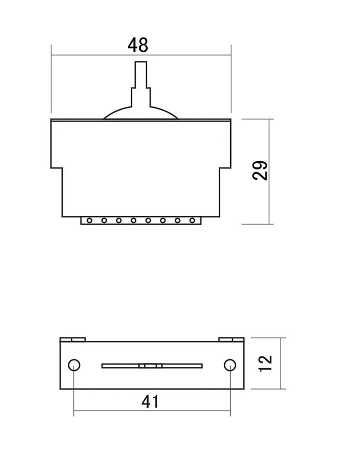 Boston sw43w 3-standen mini switch