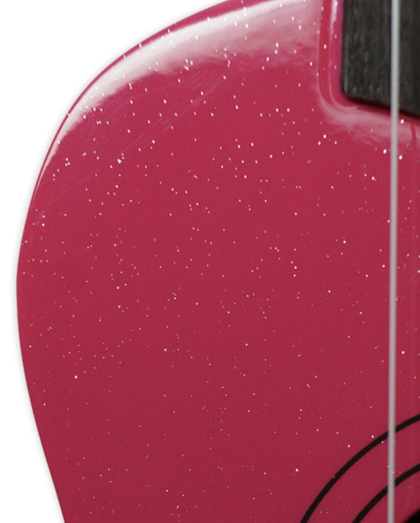 CLX Pink Glitter Sopraan ukelele