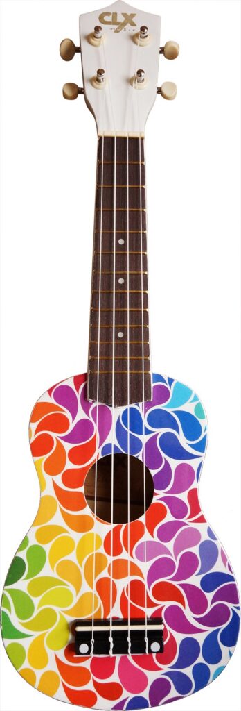 CLX Rainbow Drips Sopraan ukelele