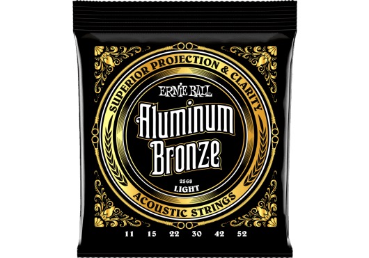 Ernie Ball 2568 0.11 (alu/br) 0.11 Set voor western gitaar
