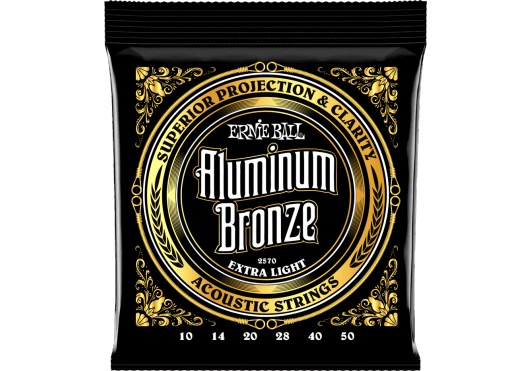 Ernie Ball 0.10 2570 0.10 Set voor western gitaar
