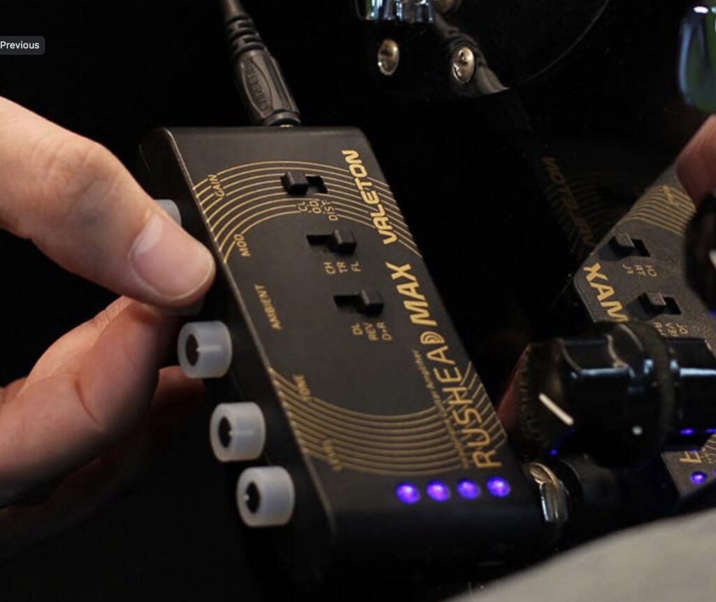 Valeton RH100 Recheargable Amp plug voor gitaar