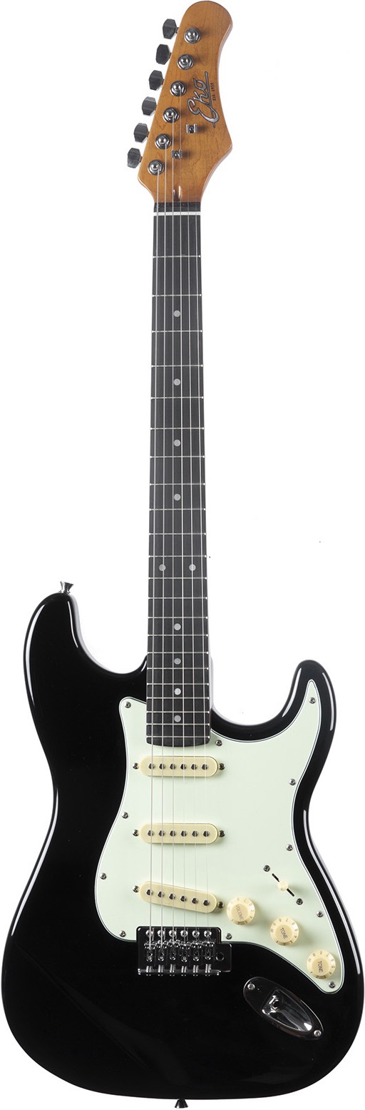 Eko ST300-BLK dlx Electrische gitaar