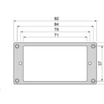 Boston HCS5070BK Element raampjes