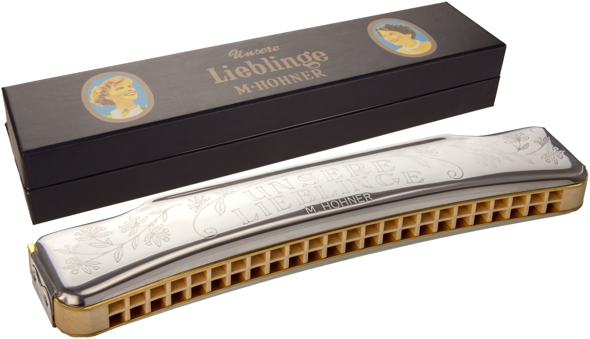 Hohner Unsere Lieblinge 32c C Octaaf gestemd