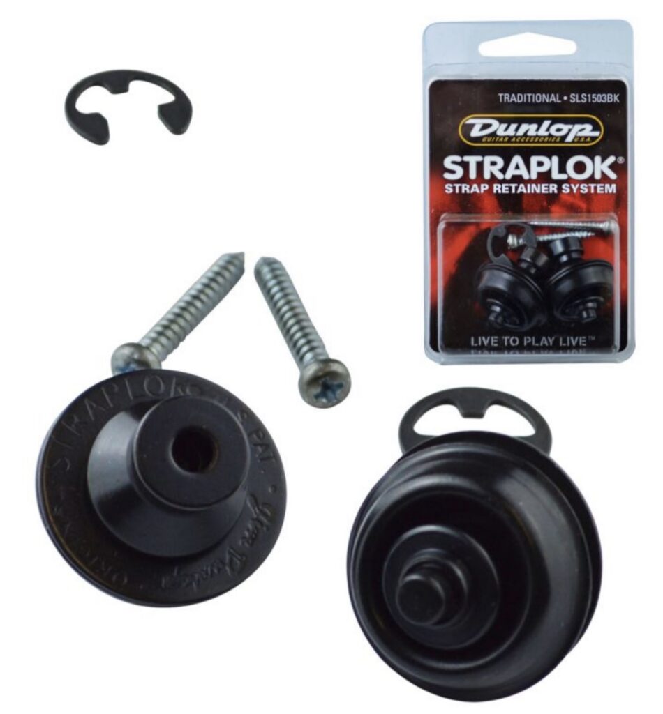 Dunlop SLS1503 Straplok Straplock set Dunlop type