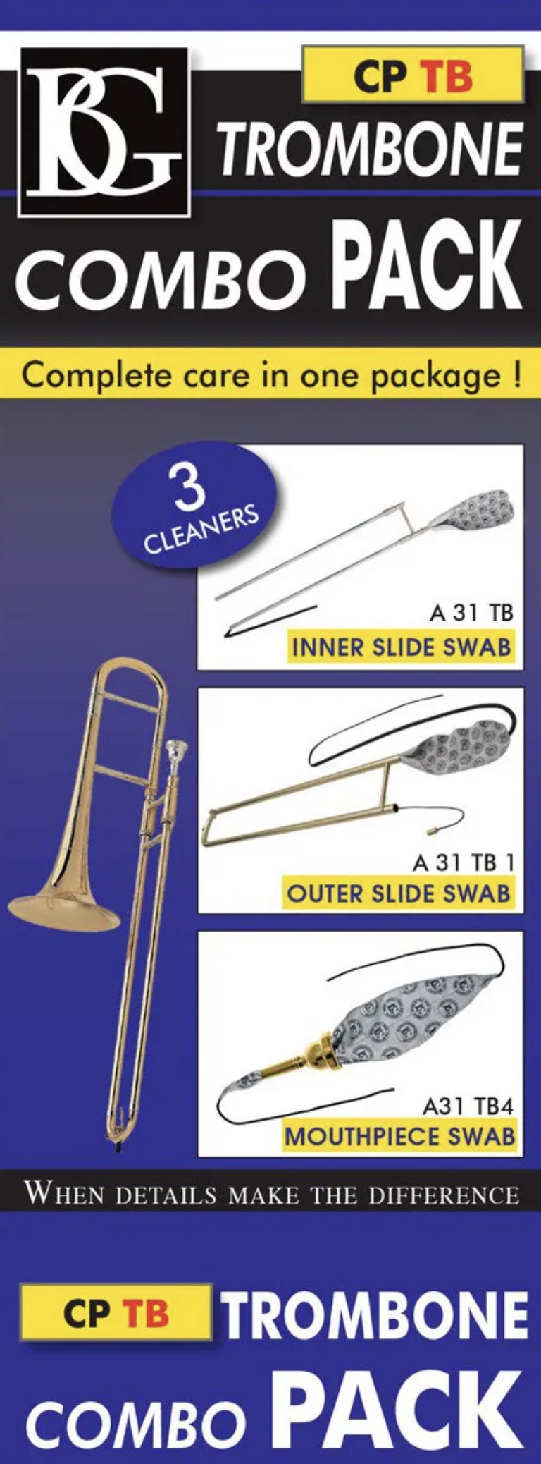 BG France CP TB pack alt sax Trombone wisser