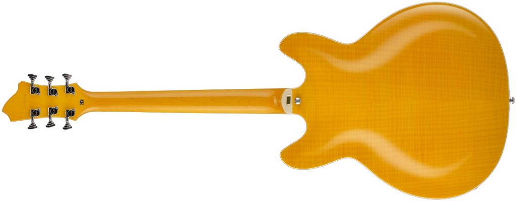 Hagstrom Super Viking suvik-ddl 57 Semi accoustische gitaar