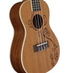 Blackhorn Concert Flowers Dark Concert ukelele