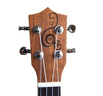 Blackhorn Concert Flowers Dark Concert ukelele